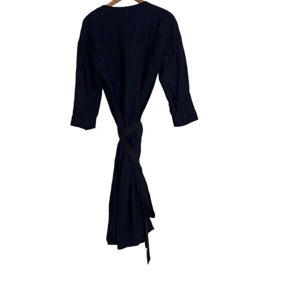 Zara Basic Collection Belted Midi Dress - Picture 6 of 6